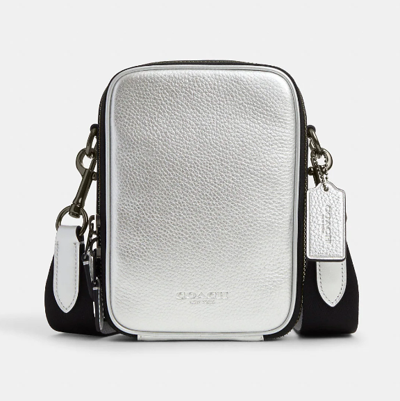 Coach Launches Shine Collection of Chrome Bags, Studded Shoes and